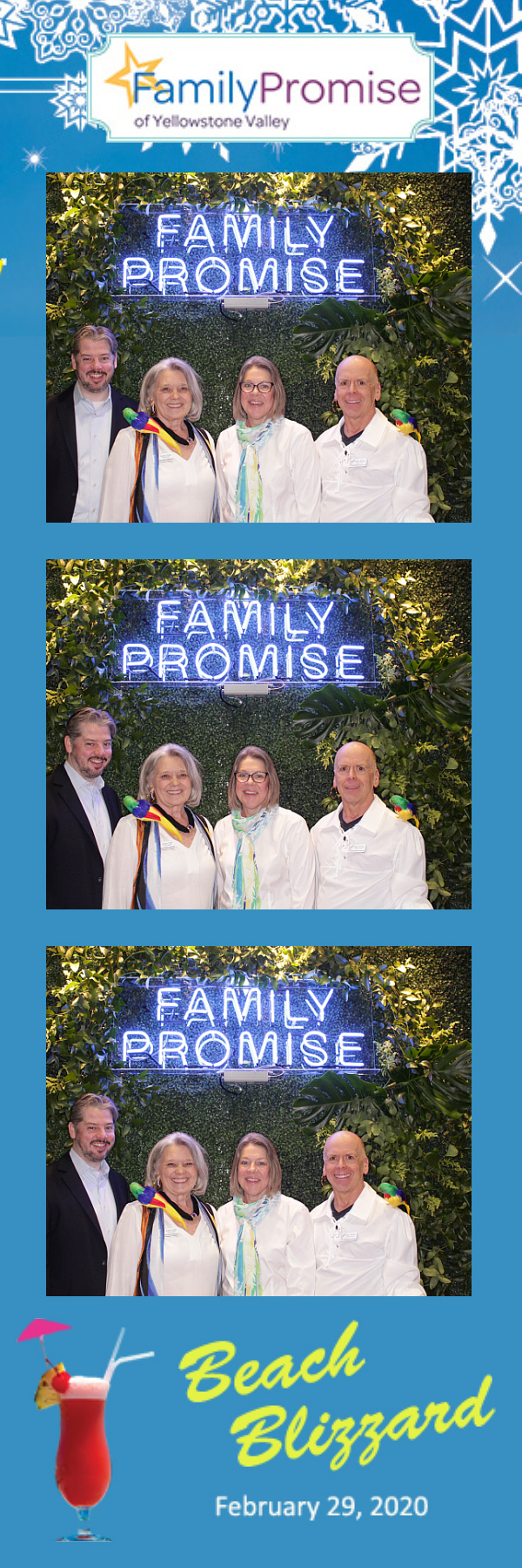 Beach Blizzard Party for a Promise- A Toast To 15 Years! | View more photos from the event at gallery.photoboothbillings.com/u/PhotoBoothBillings/Beach-Blizzard-Party-for-a-Promise-A-Toast-To-15-Years